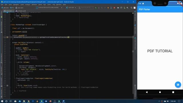 PDF in Flutter, Creation and Preview смотреть онлайн