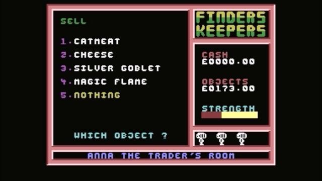 Finders Keepers (Commodore 16/Plus4)