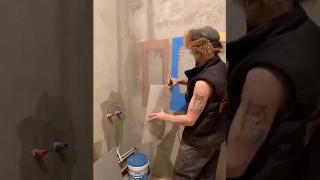 Укладка плитки на гидроизоляцию - мастер-класс от Степана.