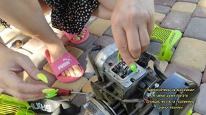 Не заводиться 4Т бензокоса.Ремонт