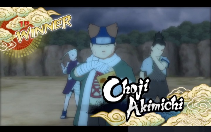 NARUTO Ultimate Ninja STORM.Choji vs Shino [秋道チョウジVS油女シノ]