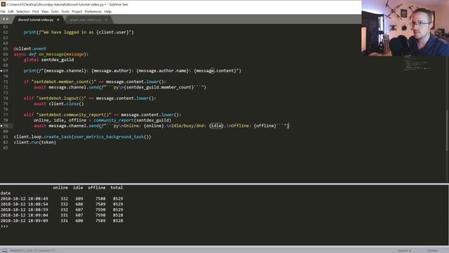 Embedding and Attaching w/ Image Example - making Discord bots with Discordpy 1.0.0 p.4