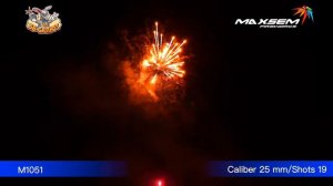 Фейерверк M1051 Насыщенный цвет / Big Color (1" х 19)