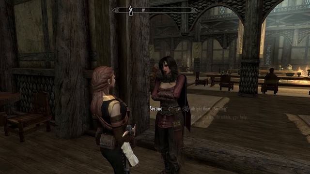 Serana Has Something to Say (SDA mod) - Skyrim, The Elder Scrolls V