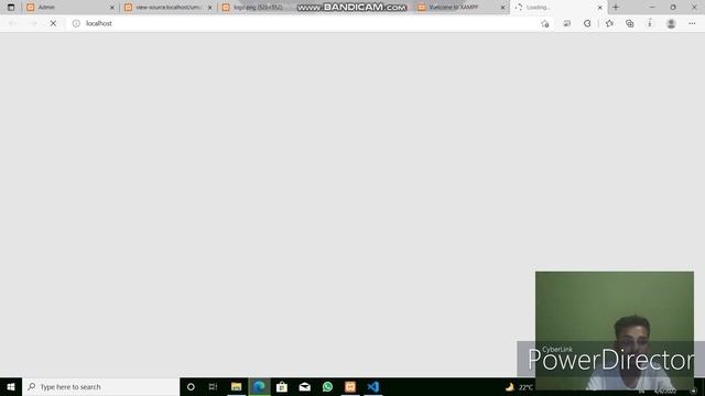 How to execute download php project