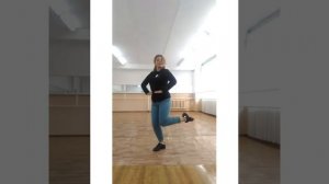 Народный танец. Комбинация "Моталочка"