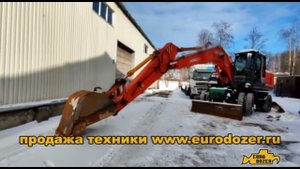 Самый популярный колесный экскаватор Хитачи 190, вес 20 т, габарит / продажа, см. описание