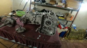 230cc: Воспоминания о модификациях мотора. Балансировочный вал в старую версию? Это возможно!