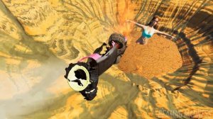 МАШИНА ПАДАЕТ В ЗЫБУЧИЕ ПЕСКИ BeamNG Drive