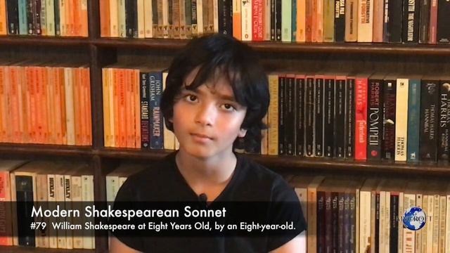 Modern Shakespearean Sonnet 79. William Shakespeare at Eight Years Old, by an Eight-year-old . . . смотреть онлайн