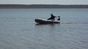Seahawk-II с электромотором Flover 33 испытания на Яу-Балык