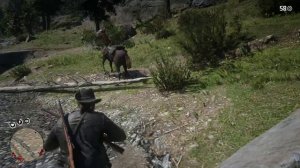 Red Dead Redemption 2- Охота на пуму и медведя , и волка.mp4