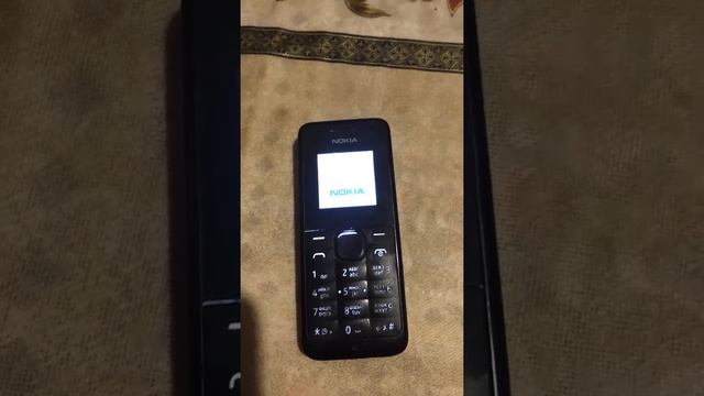 Nokia 105 - включение и выключение