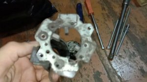 Одна из причин поломки стартера Kia Spectra