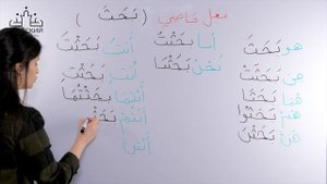 Урок № 90 Спряжение глагола بحث в прошедшем времени арабского языка