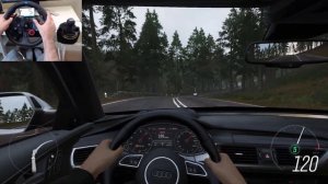 Forza Horizon 4 - Audi RS6 Avant | Logitech G29 Steering Wheel Gameplay
