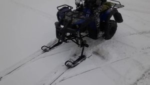 лыжи на детском квадроцикле Yakota 7.mp4