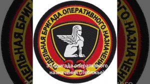 33 отдельная бригада оперативного назначения шеврон в/ч 3526 Росгвардия (Лебяжье)