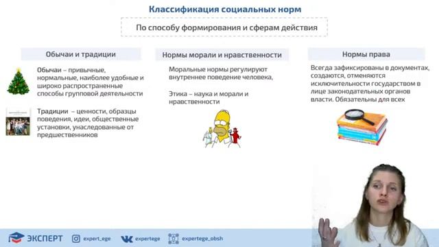 Социальные нормы  | Обществознание ЕГЭ | Эксперт