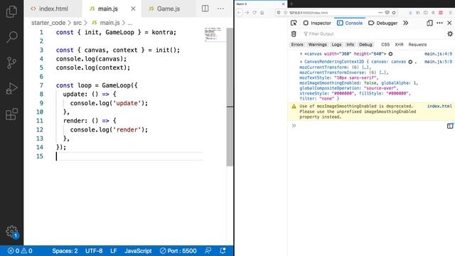 Learn Game Development with Kontra.js in 30 MINUTES