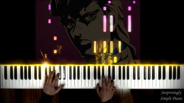 Giorno's Theme - Jojo's Bizarre Adventure Part 5: Golden Wind | Piano Cover смотреть онлайн