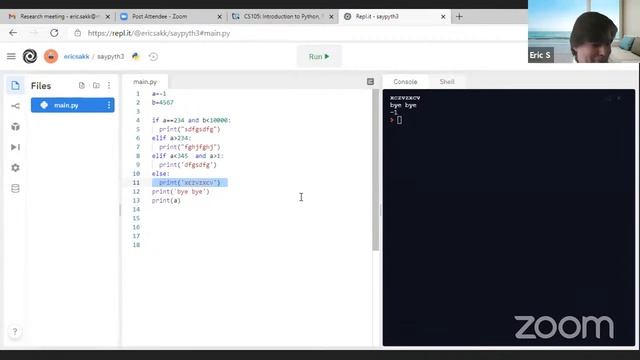 Introduction to Python: Input and Flow Control Statements- Unit 3
