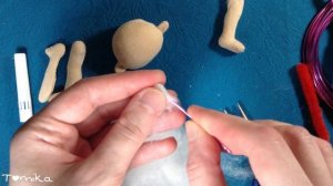 Как сшить маленькую текстильную куклу своими руками