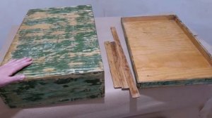 Переделка старого чемодана, что можно сделать и как все было подробно, часть 1