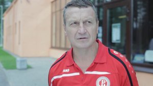 Флеш-интервью с главным тренером ХК Витязь Геннадием Курдиным