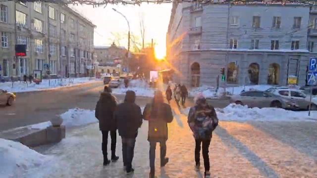 Закат по Ленина, Новосибирск смотреть онлайн
