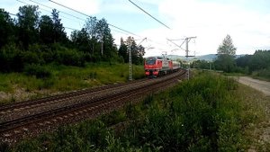 Пассажирский поезд Челябинск - Новороссийск