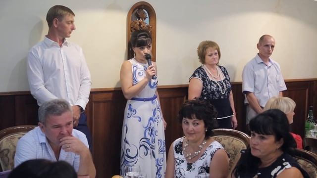Душевные поздравления на свадьбе от родителей и тёти молодожёнам