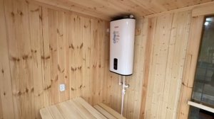 Мобильная каркасная баня