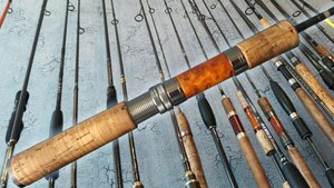 Обзор спиннинга Jackson Trout Unlimited TU-502. Микроджиг на микрореке. Рыбалка во время обстрела