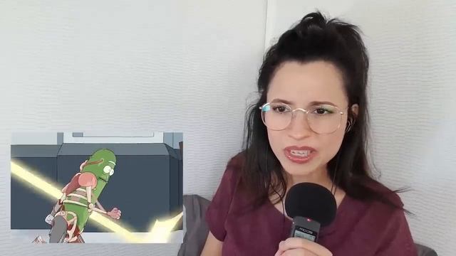 PICKLE RICK Reaction! (3x3) - Yo This is SO Messed up (Rick and Morty) смотреть онлайн