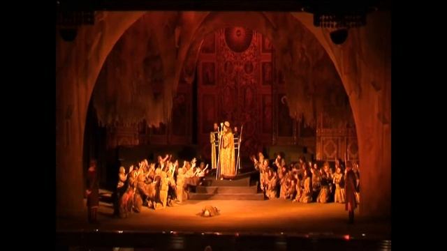 М. Мусоргский Опера "Борис Годунов" 4 д. 1 картина Сцена с Юродивым