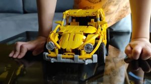 RECENZJA KLOCKÓW CADA ! - zestaw b127 Beebot - auto !