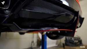 Chevrolet Corvette C8 2020 | Vicrez 328LV Diffuser vz102190 | INSTALLATION