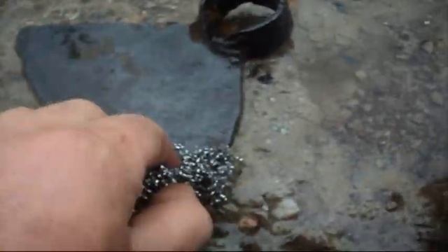 Электролит от Ржавчины. Очистка ржавого железа с помощью аккумуляторной кислоты.