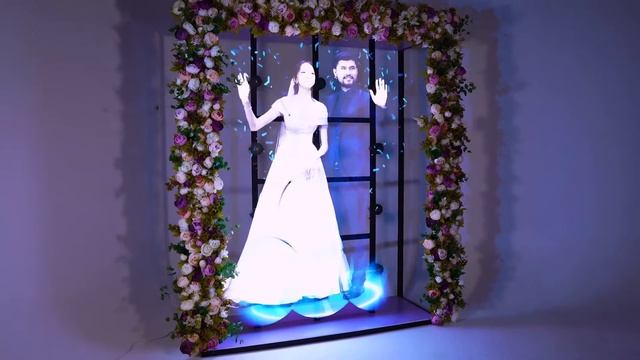 Голографический стенд для свадеб ? смотреть онлайн