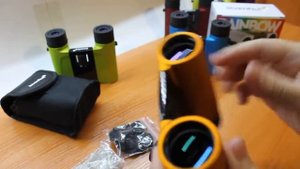 Обзор Биноклей Levenhuk Rainbow 8x25 радужная коллекция 7 оттенков! Тест драйв оптики!.mp4