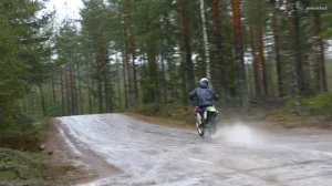 Kawasaki KX500cc 2-Stroke Sideways & Wide Open | Raw