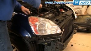 How to Replace Headlight 02-04 Honda CR-V