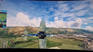 Microsoft Flight Simulator 2020 running on NVIDIA 3070ti and Huawei MateView 34" Ultrawide