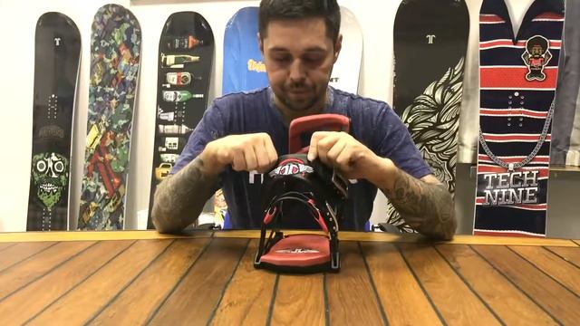 Крепления для сноуборда Technine PRO ELEMENT T9 I.D (2018) смотреть онлайн