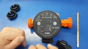 Экономичный малошумный циркуляционный насос для отопления IBO OHI BETA 25-60/180. Краткий обзор