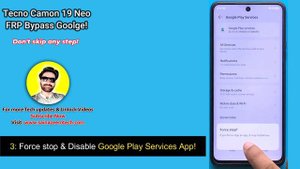 Tecno CH6i Camon 19 Neo FRP Bypass [Without PC] 2024! Android 13 Google Account ✅Gmail Lock Trick!