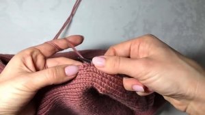 Мастер-класс капор (капюшон) спицами из пряжи Lana gatto super soft. Универсальный размер.