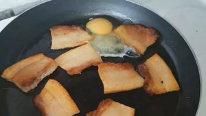 Скробо. Яичница с салом по - цыгански. Gipsy cuisine.??