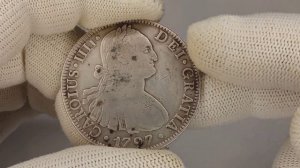 Мексика 8 реалов, 1797 года.